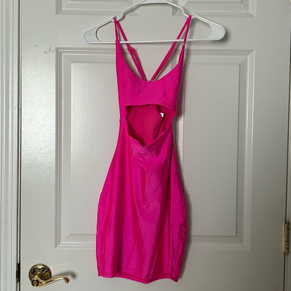 Lucy in the Sky Hot Pink Dress